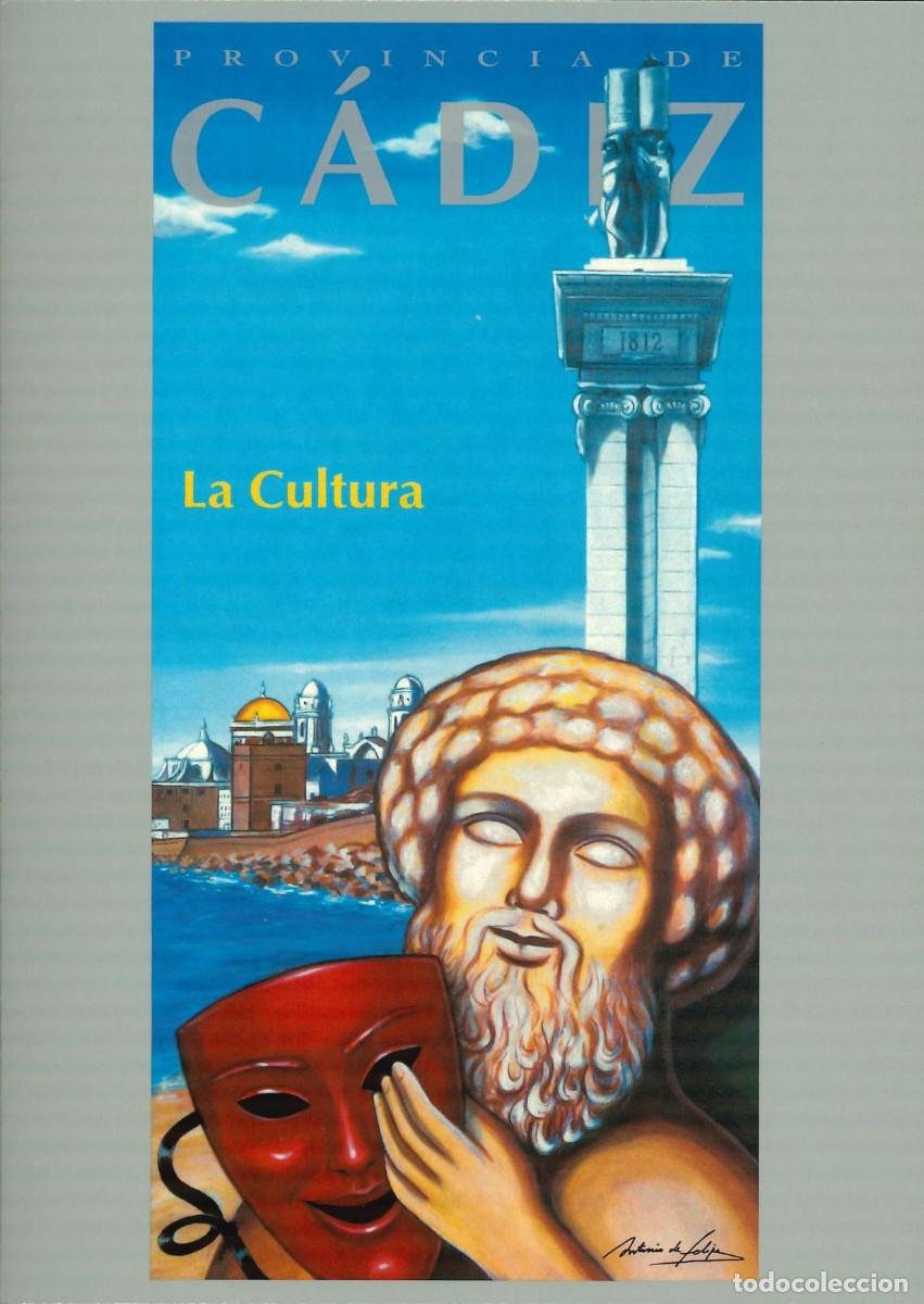 Postales: POSTALES - VARIADAS - DIPUTACION DE CADIZ - LA CULTURA