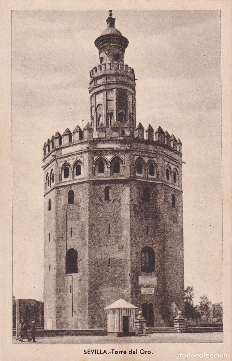 Postales: SEVILLA - TORRE DEL ORO - Foto 1