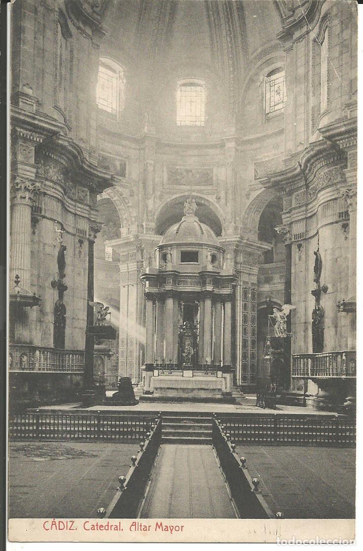 Postales: POSTAL CADIZ - CATEDRAL, ALTAR MAYOR - FOTOTIPIA THOMAS (SIN USO)