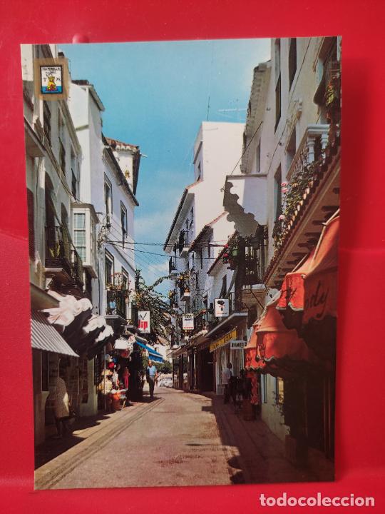 Postales: CALLE MARBELLA COSTA SOL ED ESCUDO ORO 57 SC ANIMADA