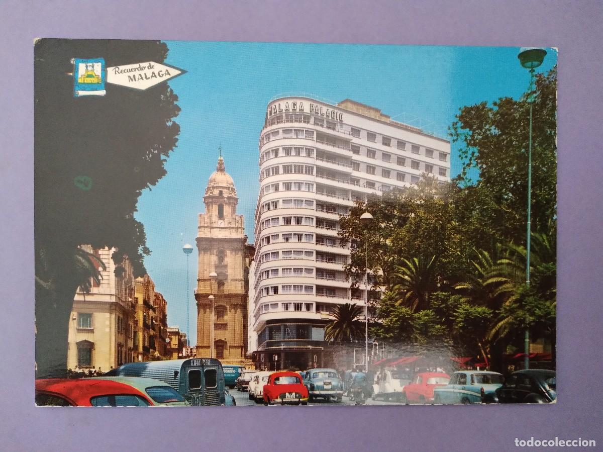 Postales: TARJETA POSTAL MALAGA PALACIO Y TORRE CATEDRAL NO ESCRITA SIN SELLO T97