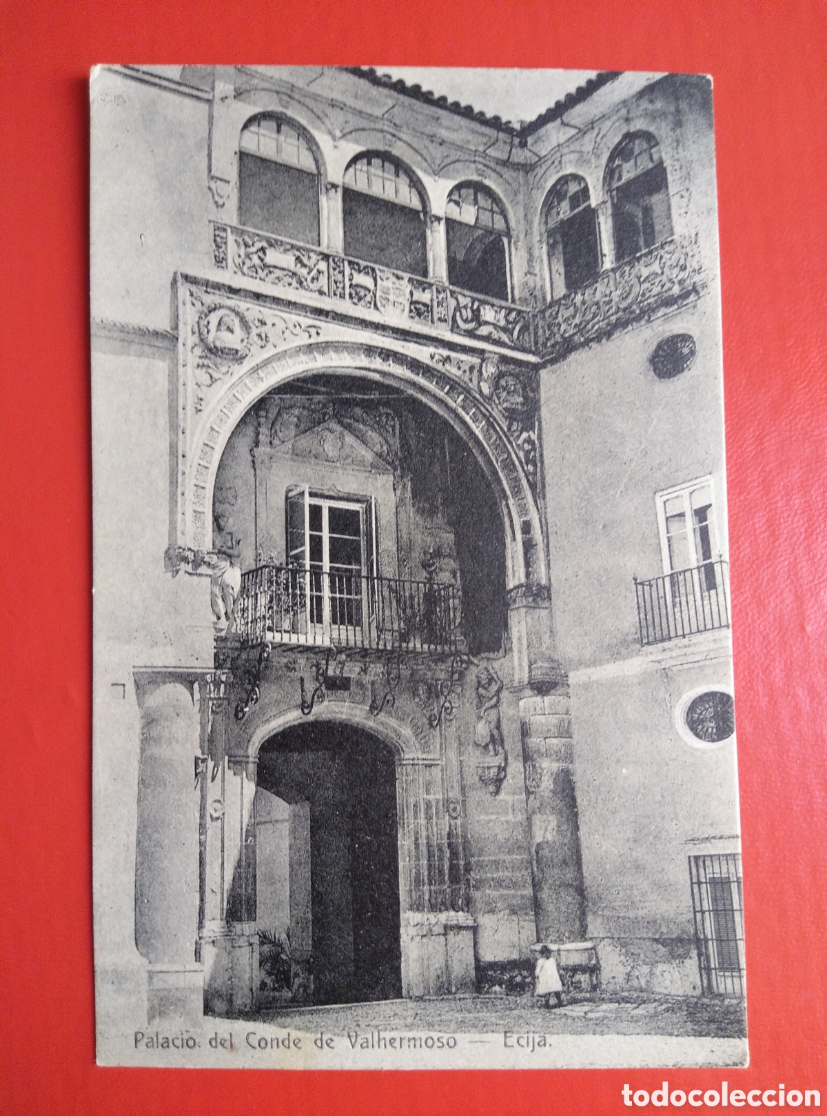 Postais: ECIJA, PALACIO DEL CONDE DE VALHERMOSO. CASTELLANO LIBRERO.