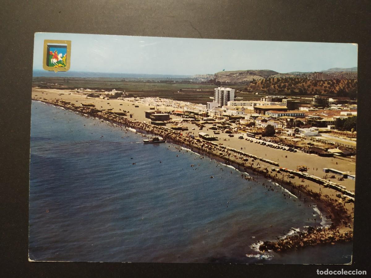 Postales: TORRE DEL MAR N&ordm; 12 - VISTA A&Eacute;REA - ED. FISA DOMINGUEZ - CIRCULADA