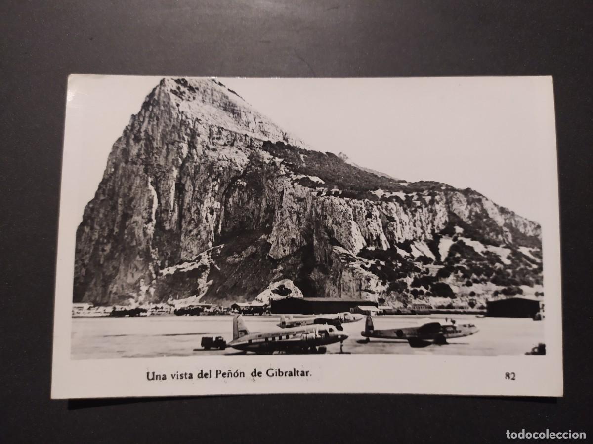 Postales: UNA VISTA DEL PE&Ntilde;ON DE GIBRALTAR N&ordm; 82 - ESCRITA