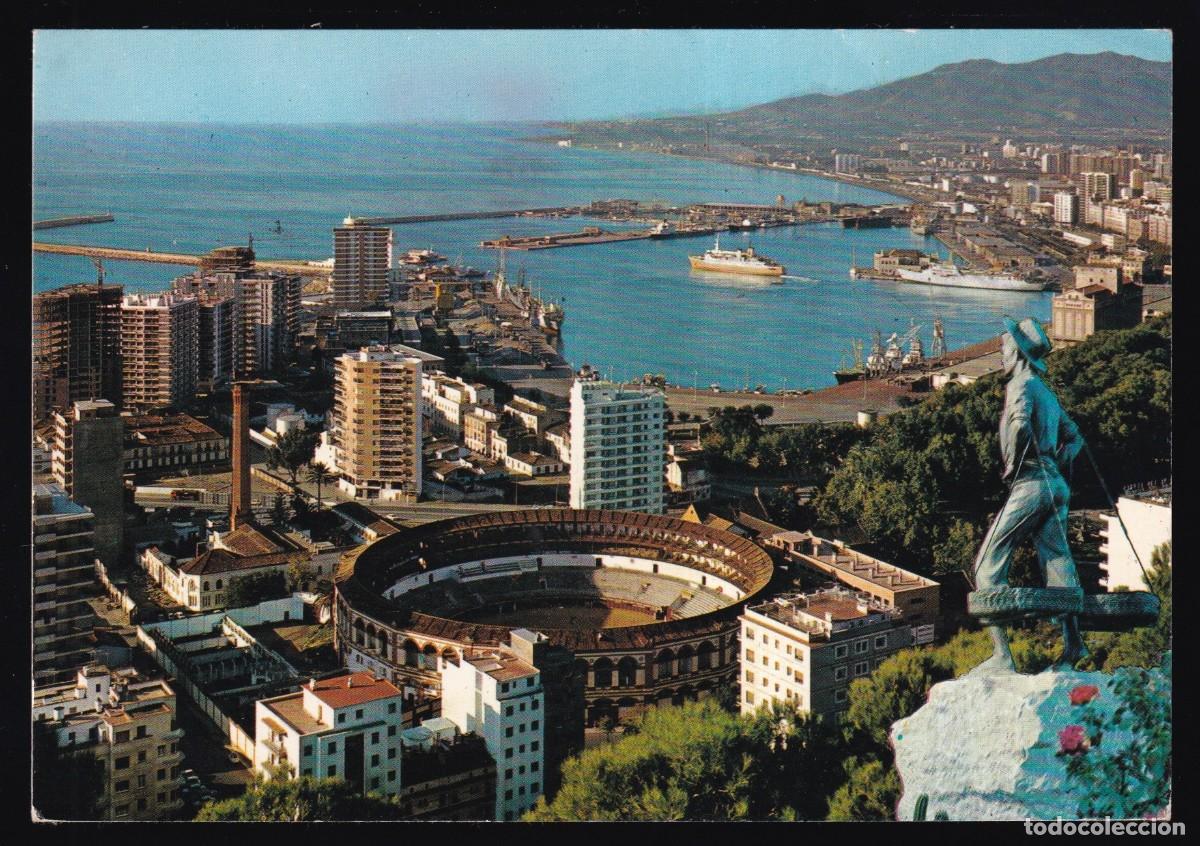 Postais: M&aacute;laga. *Vista panor&aacute;mica* Beascoa n&ordm; 1612. Circulada.