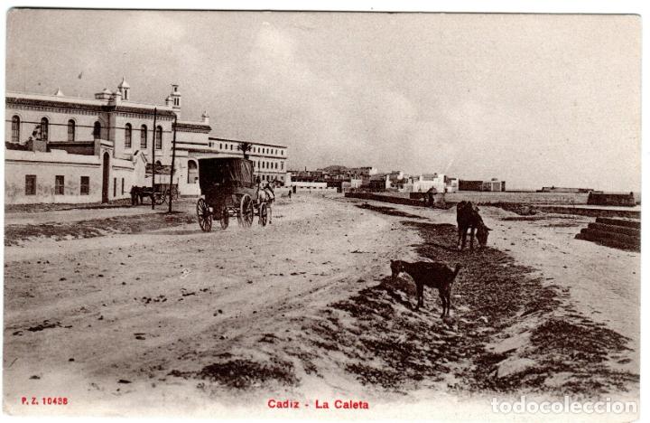 Cartoline: PRECIOSA POSTAL - CADIZ - LA CALETA - P.Z. 10488