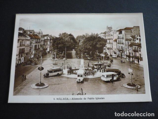 Postais: MALAGA BARCOS ALAMEDA DE PABLO IGLESIAS