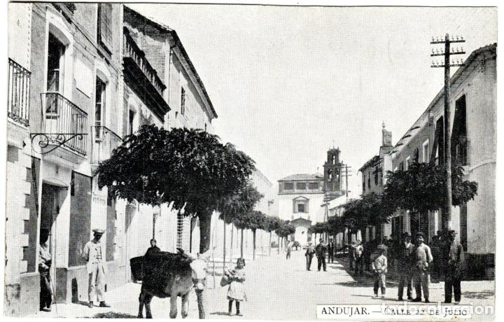 Cartoline: BONITA POSTAL - ANDUJAR (JAEN) - CALLE 22 DE JULIO