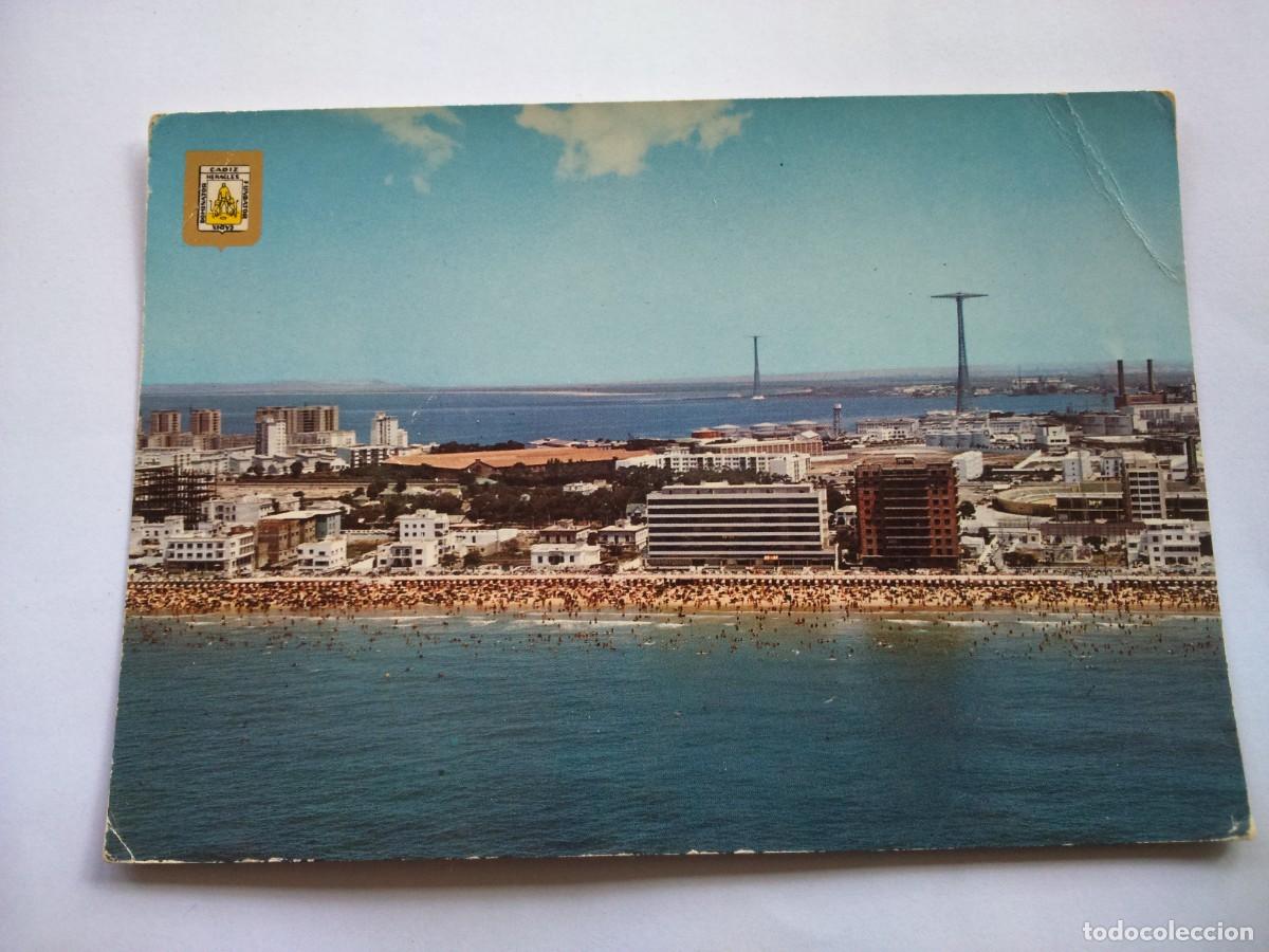 Postales: POSTAL -- CADIZ -- VISTA PARCIAL AEREA -- SIN USO --