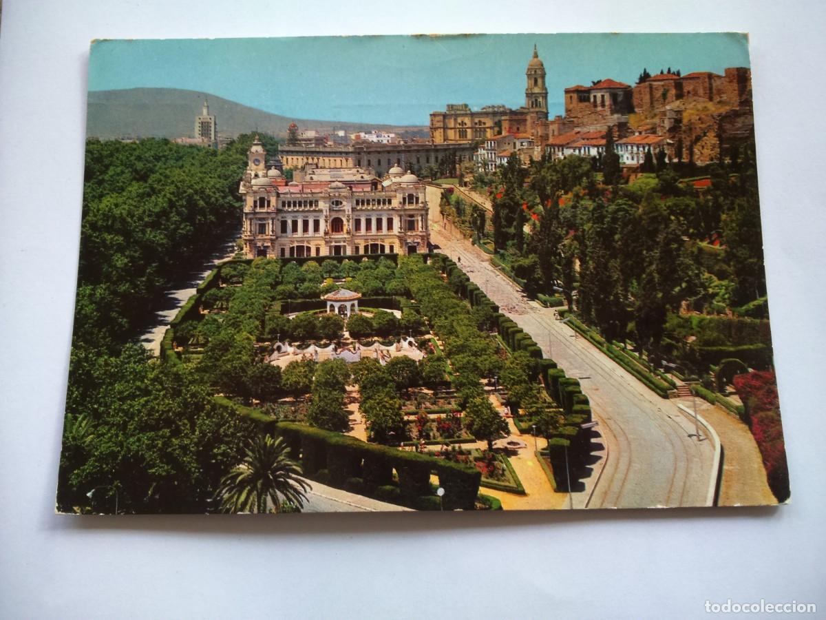 Postales: POSTAL -- MALAGA - VISTA PARCIAL -- CIRCULADA --