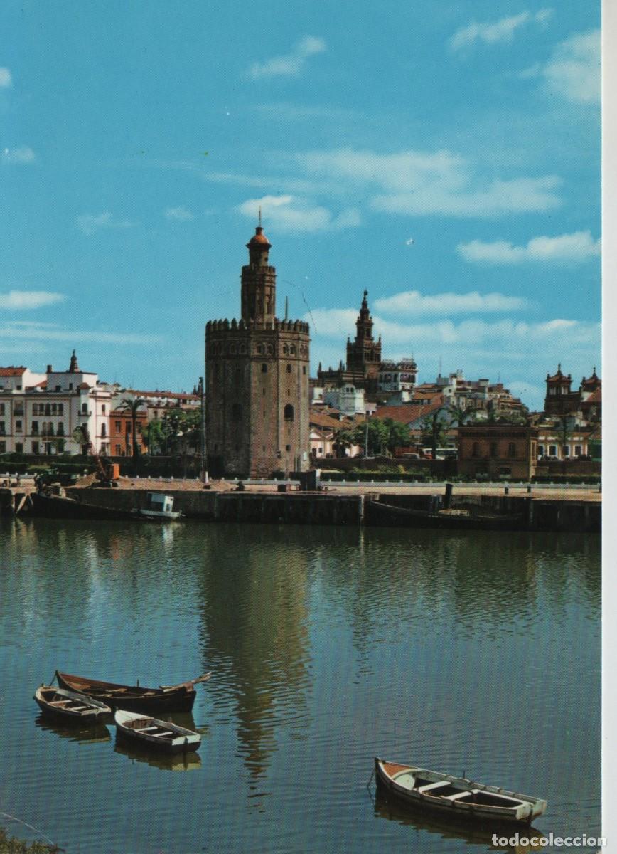 Postales: POSTAL TORRE DEL ORO-SEVILLA