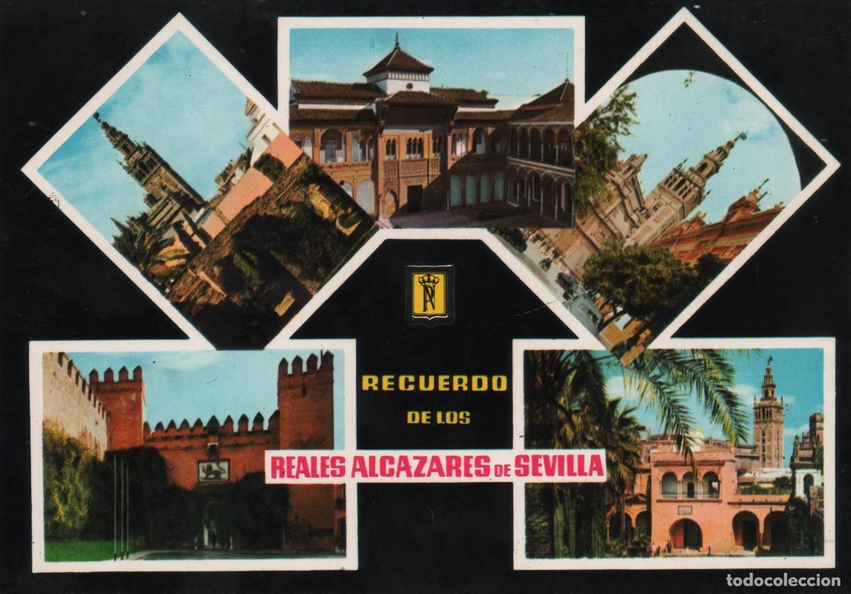 Postales: POSTAL-REALES ALCAZARES-SEVILLA