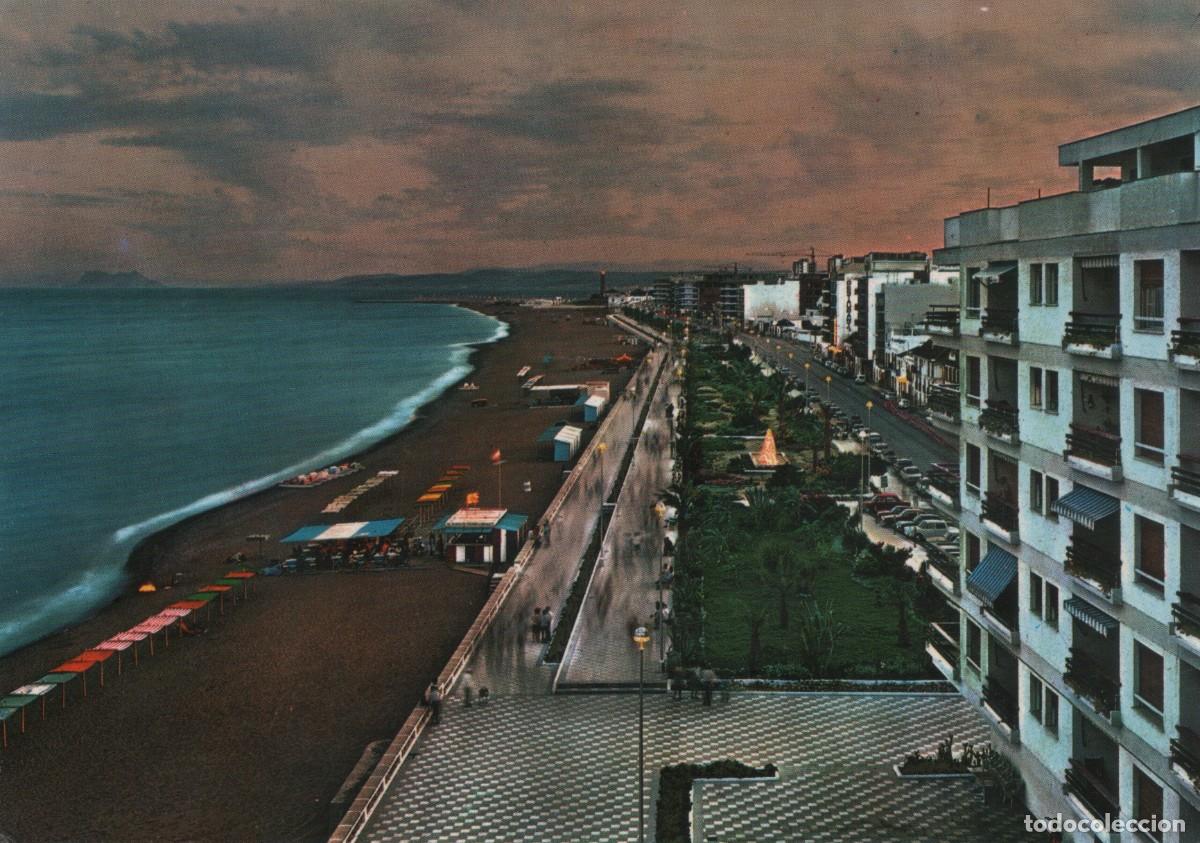 Postales: POSTAL-PASEO MARITIMO-ESTEPONA-MALAGA
