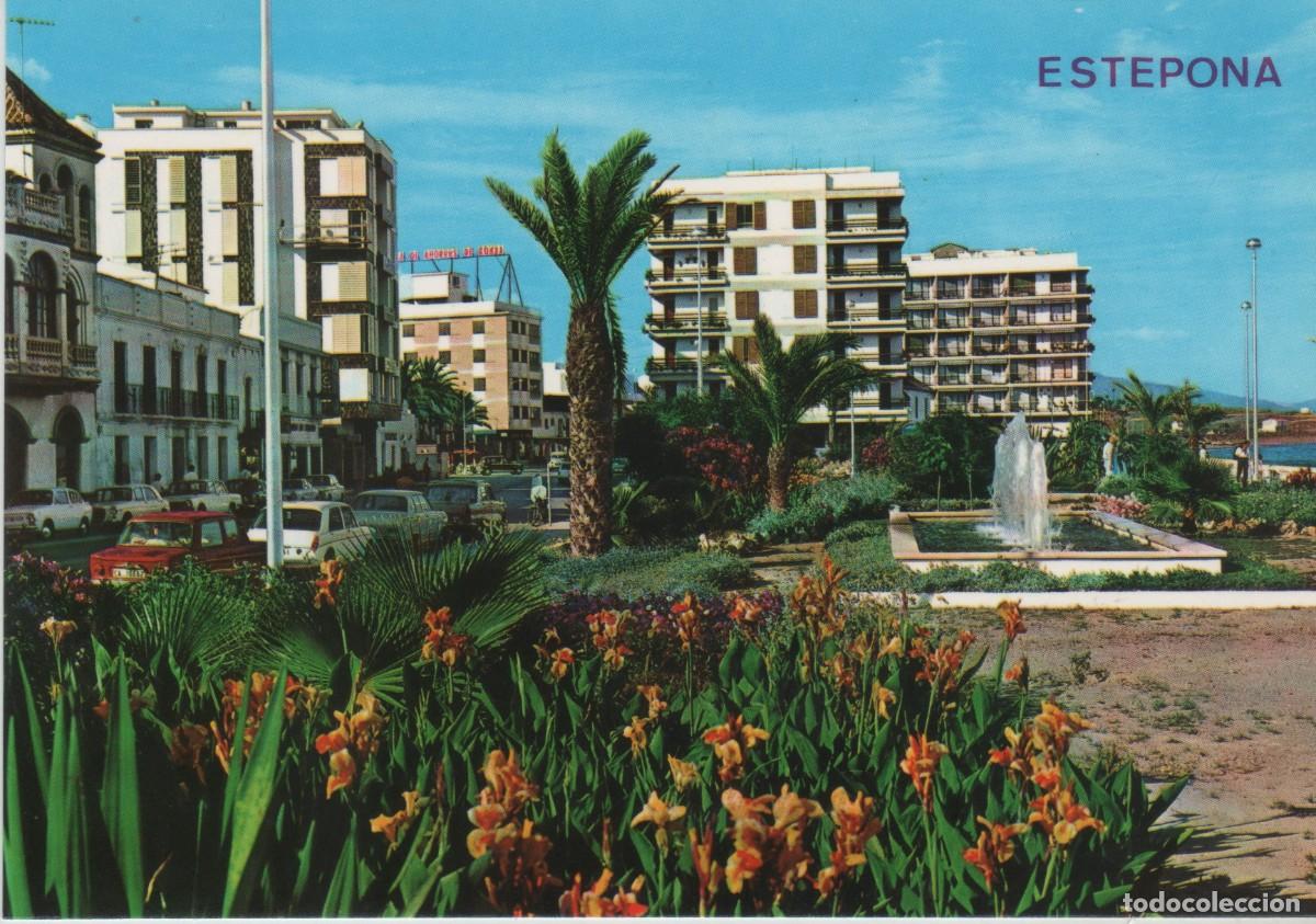 Postales: POSTAL-PASEO MARITIMO-ESTEPONA-MALAGA