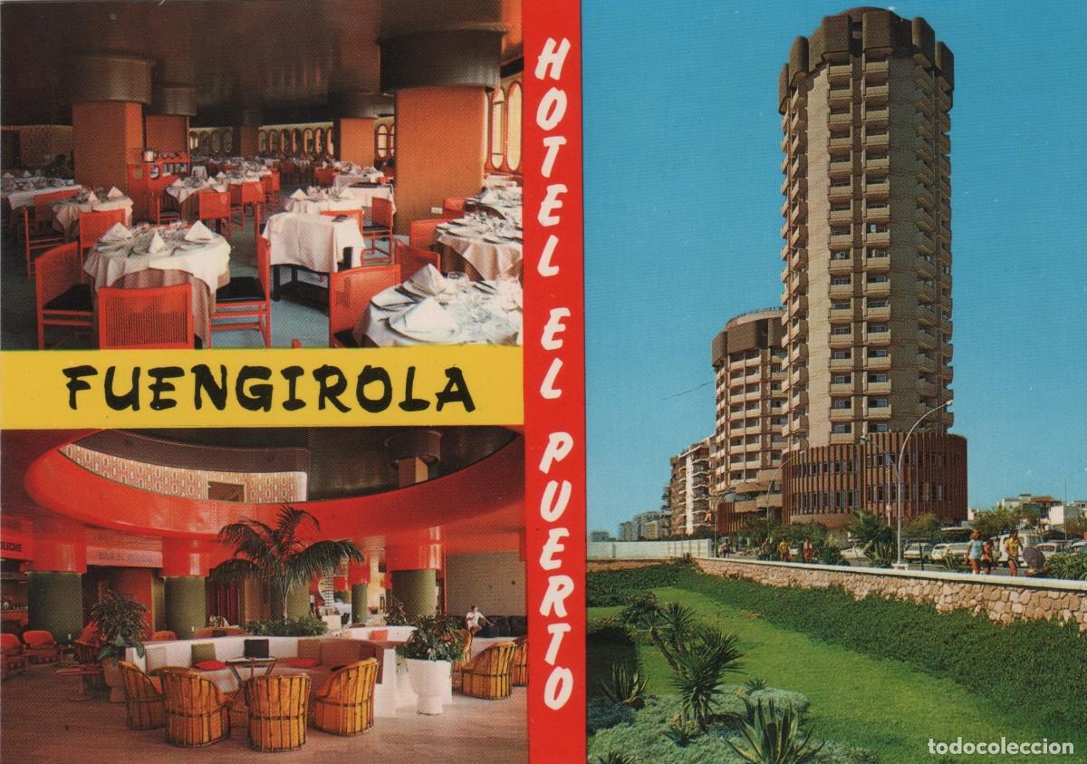 Postales: POSTAL-HOTEL EL PUERTO-FUENGIROLA-MALAGA