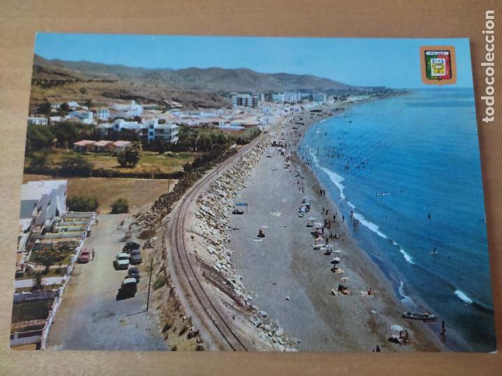 Postales: RINCON VICTORIA MALAGA ED ESCUDO ORO N&ordm; 2 SC ANIMADA COCHES CL&Aacute;SICOS