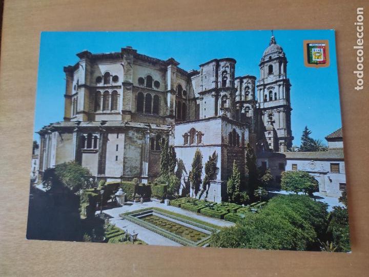 Postales: MALAGA CATEDRAL ED DOMINGUEZ ESCUDO ORO 38 SC