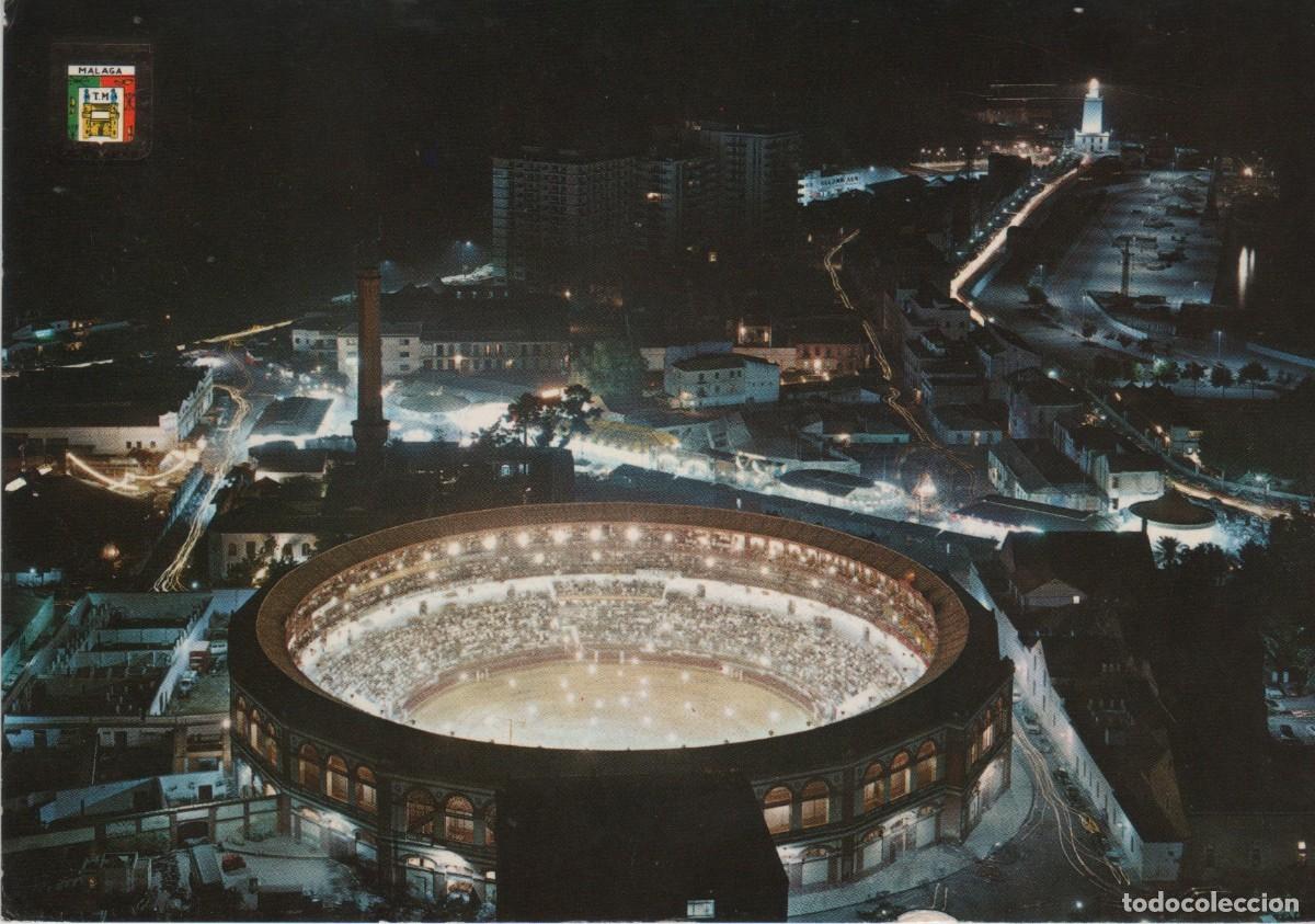 Postales: POSTAL-PLAZA DE TOROS-MALAGA