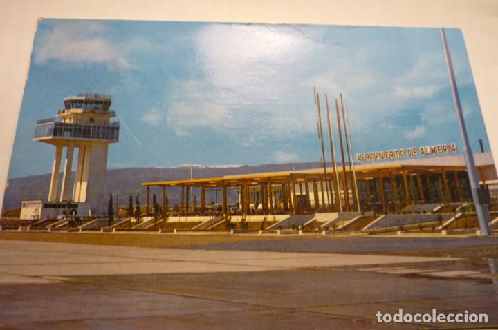 Postales: postal almeria aeropuerto circulada cm