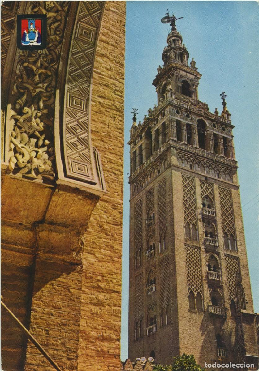 Postales: N&ordm; 2-SEVILLA. La Giralda. Sin circular. ED. DOM&Iacute;NGUEZ