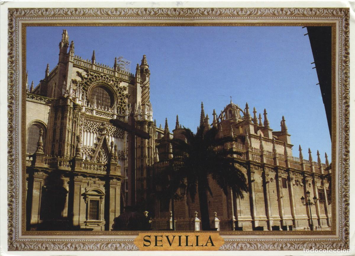 Postales: N&ordm; 124-SEVILLA. Catedral. Circulada en 2000. EDICIONES DE PINTURA