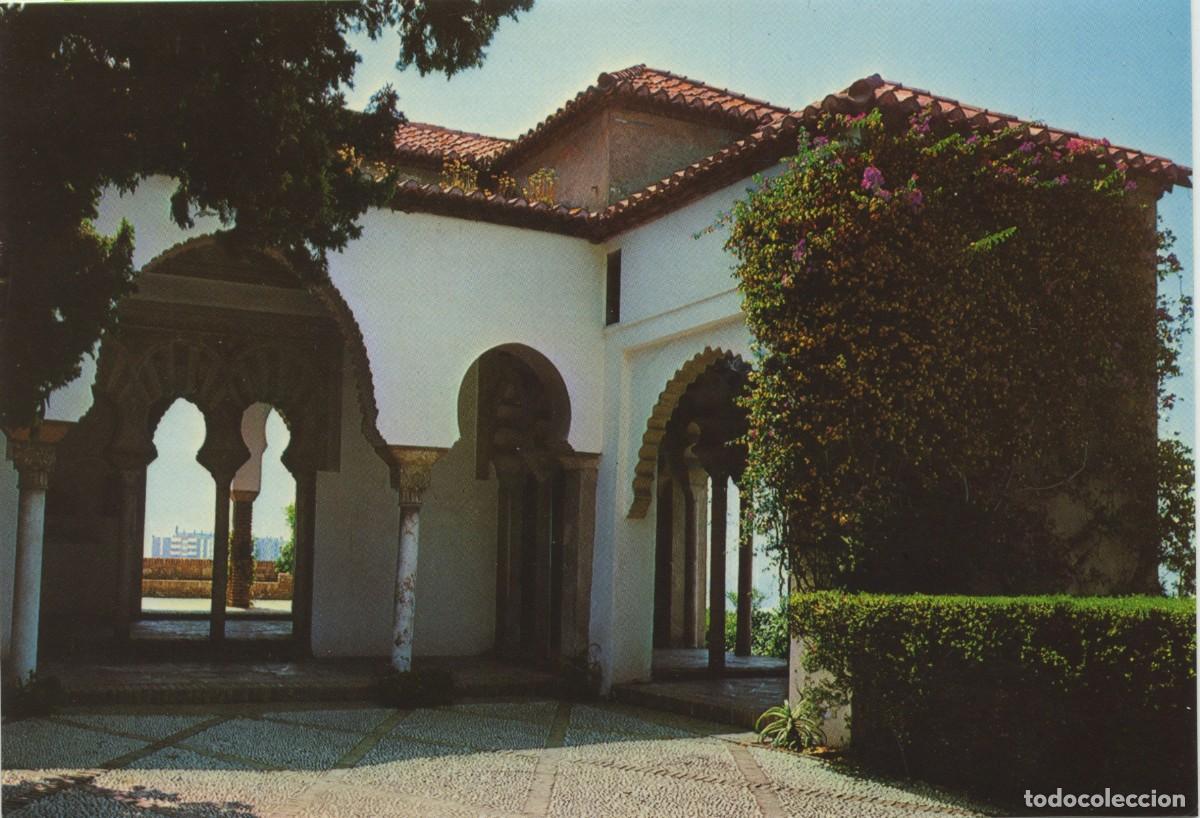 Postales: N&ordm; 676-M&Aacute;LAGA. Costa del Sol. Alcazaba &aacute;rabe. Cuartos de Granada. Circulada en 1989. ED. DELTA
