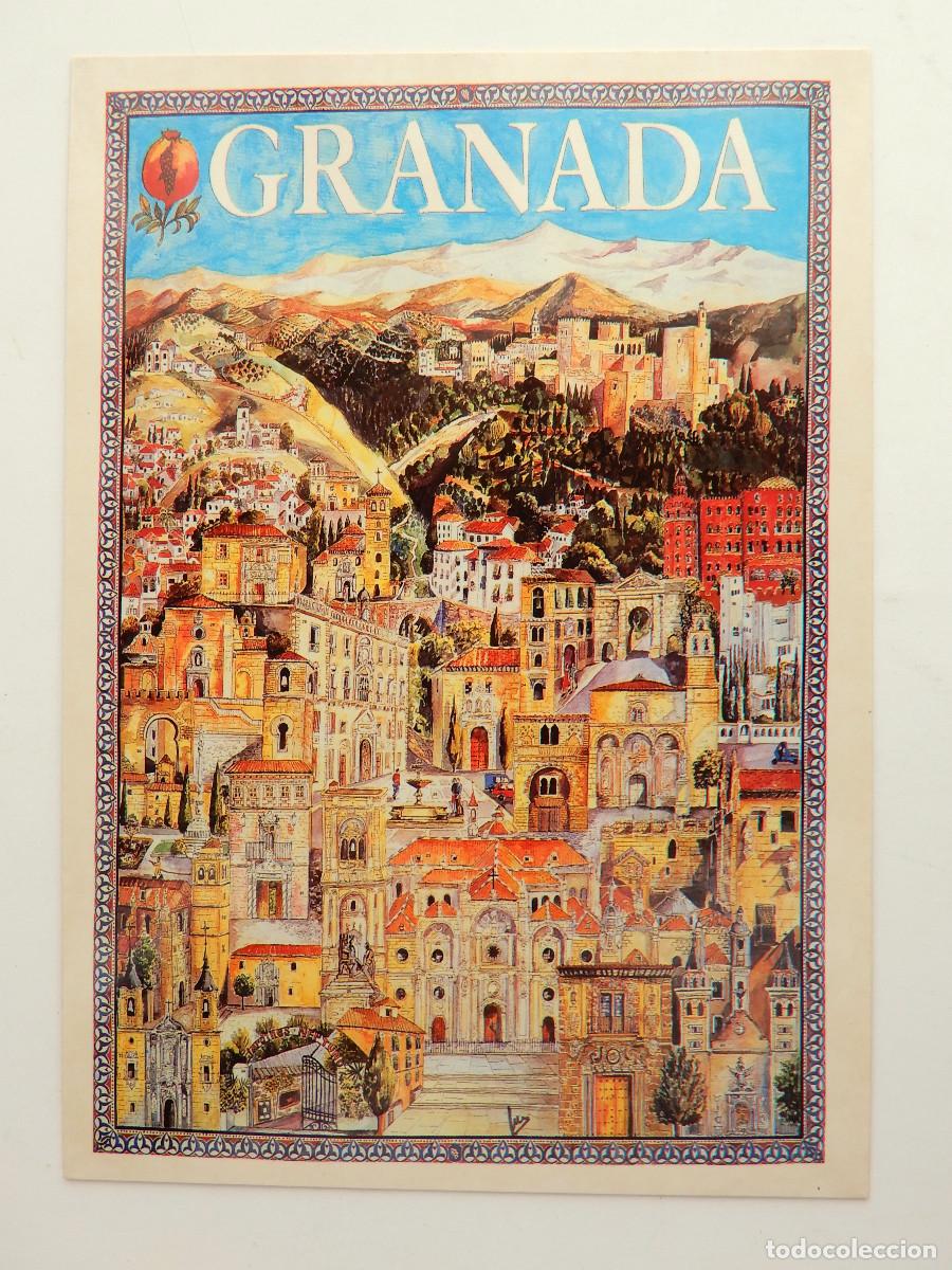 Postales: POSTAL GRANADA #108 J.PE&Ntilde;A - Foto 1