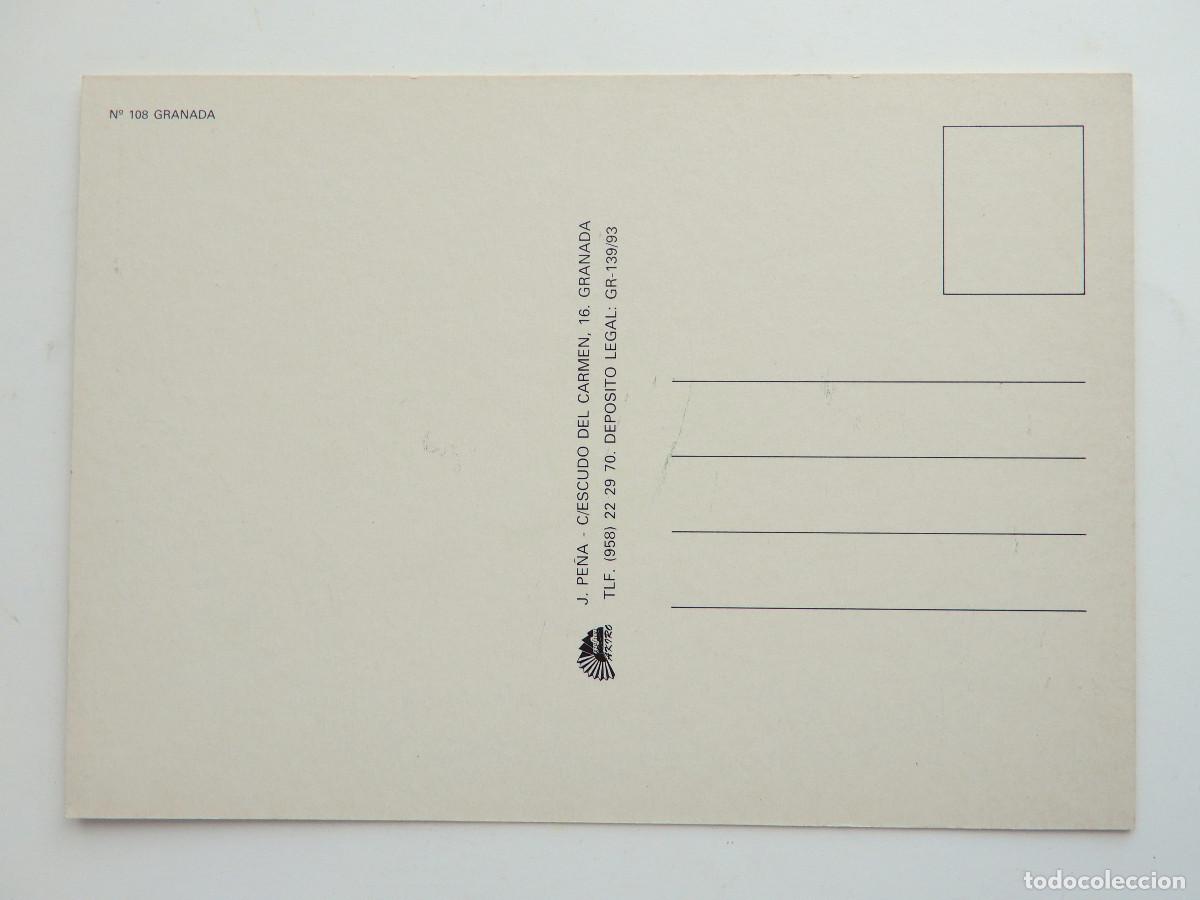 Postales: POSTAL GRANADA #108 J.PE&Ntilde;A - Foto 2