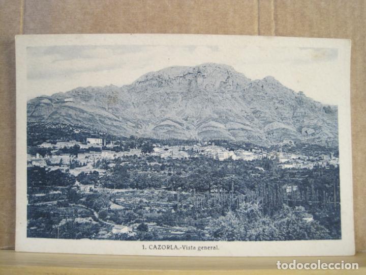 Postales: CAZORLA-VISTA GENERAL-ROISIN-1-POSTAL ANTIGUA-(101.951)