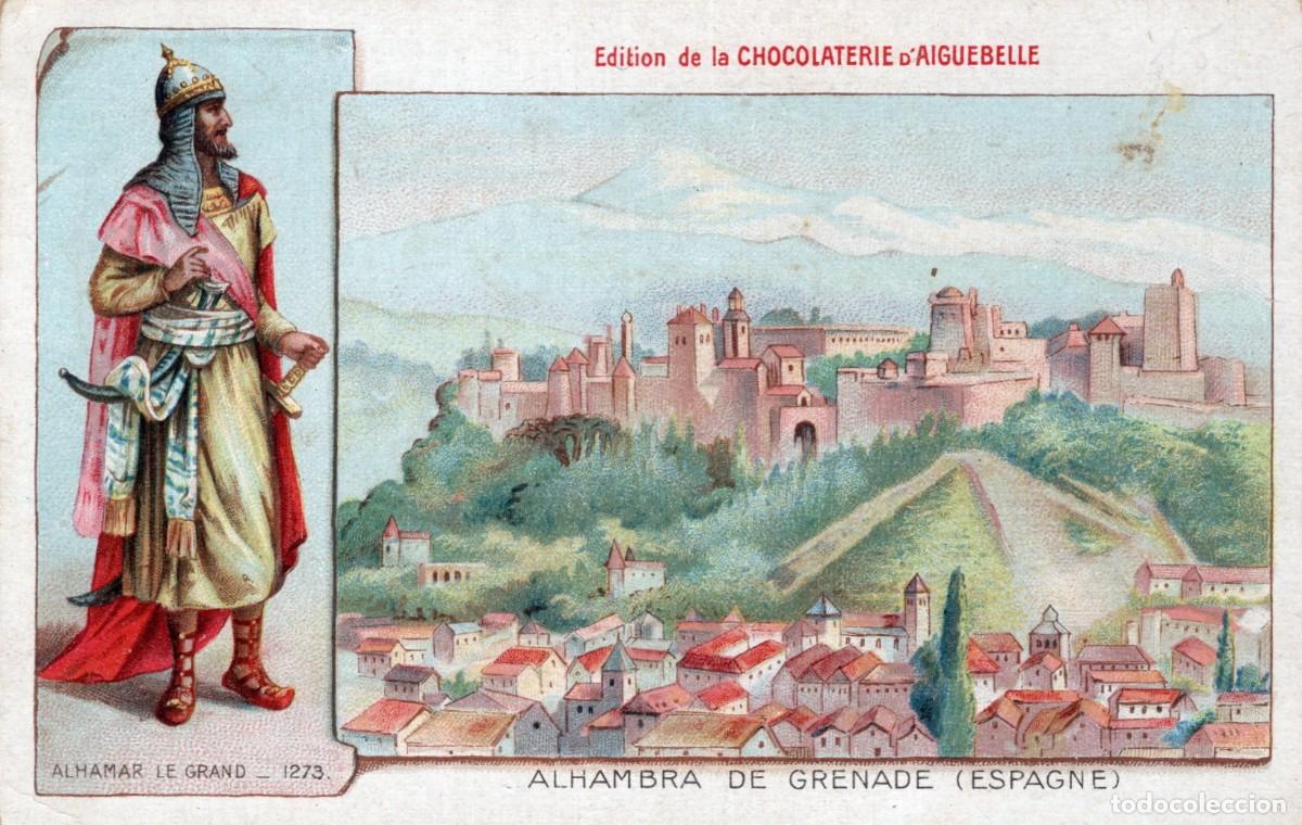 Postales: GRANADA ALHAMAR EL GRANDE. CHOCOLATES - Foto 1