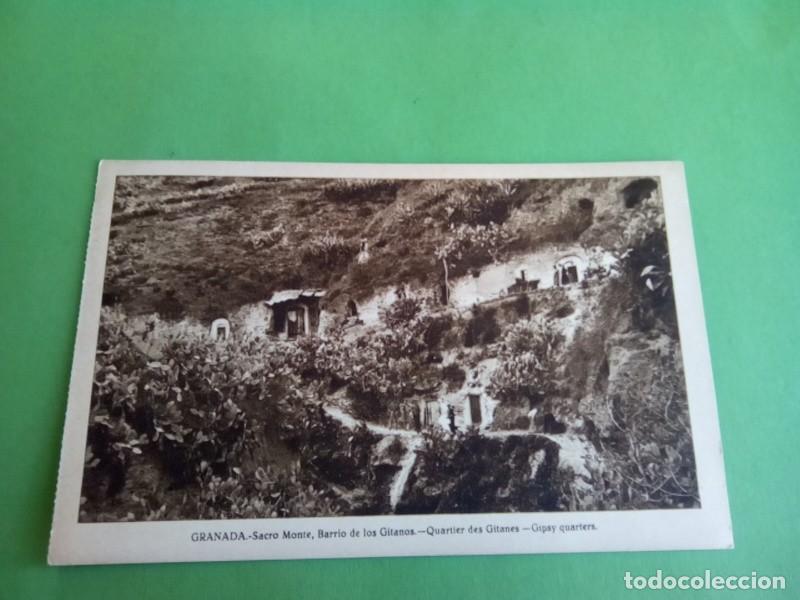 Postales: GRANADA , POSTAL ANTIGUA , BLANCO Y NEGRO - Foto 3