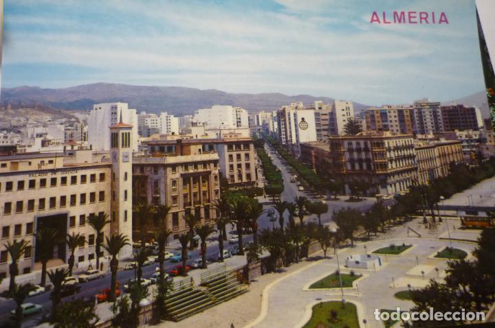 Postales: postal almeria rambla belen y av.gralmo.