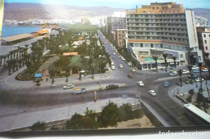 Postales: postal almeria parque j.antonio -hotel