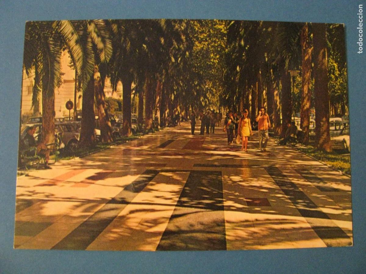 Postales: POSTAL DE MALAGA. PASEO DEL PARQUE. GARCIA GARRABELLA 124.