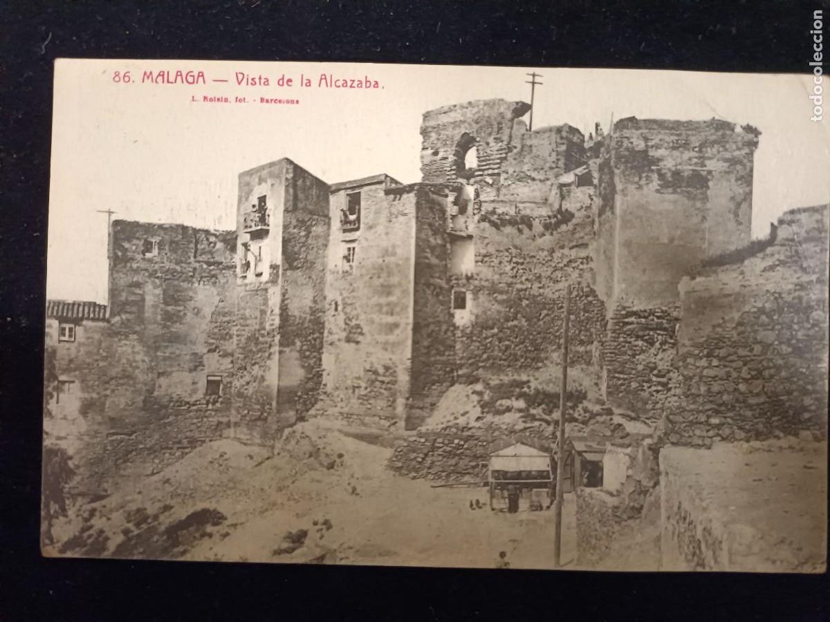 Postales: Antigua postal de malaga