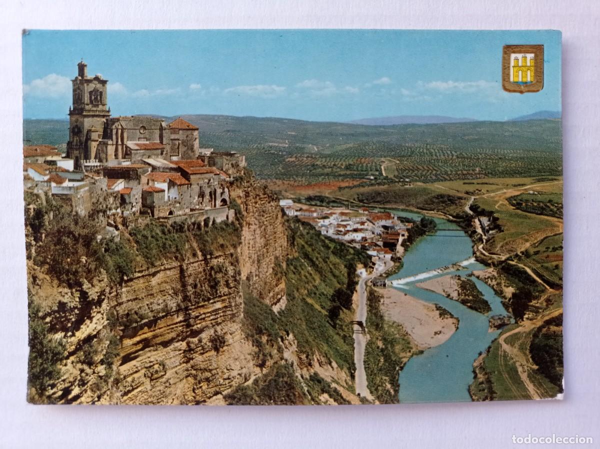 Postales: TARJETA POSTAL №10 ARCOS DE LA FRONTERA (CADIZ) VISTA PARCIAL de la PE&Ntilde;A ED. A. SUBIRATS CASA