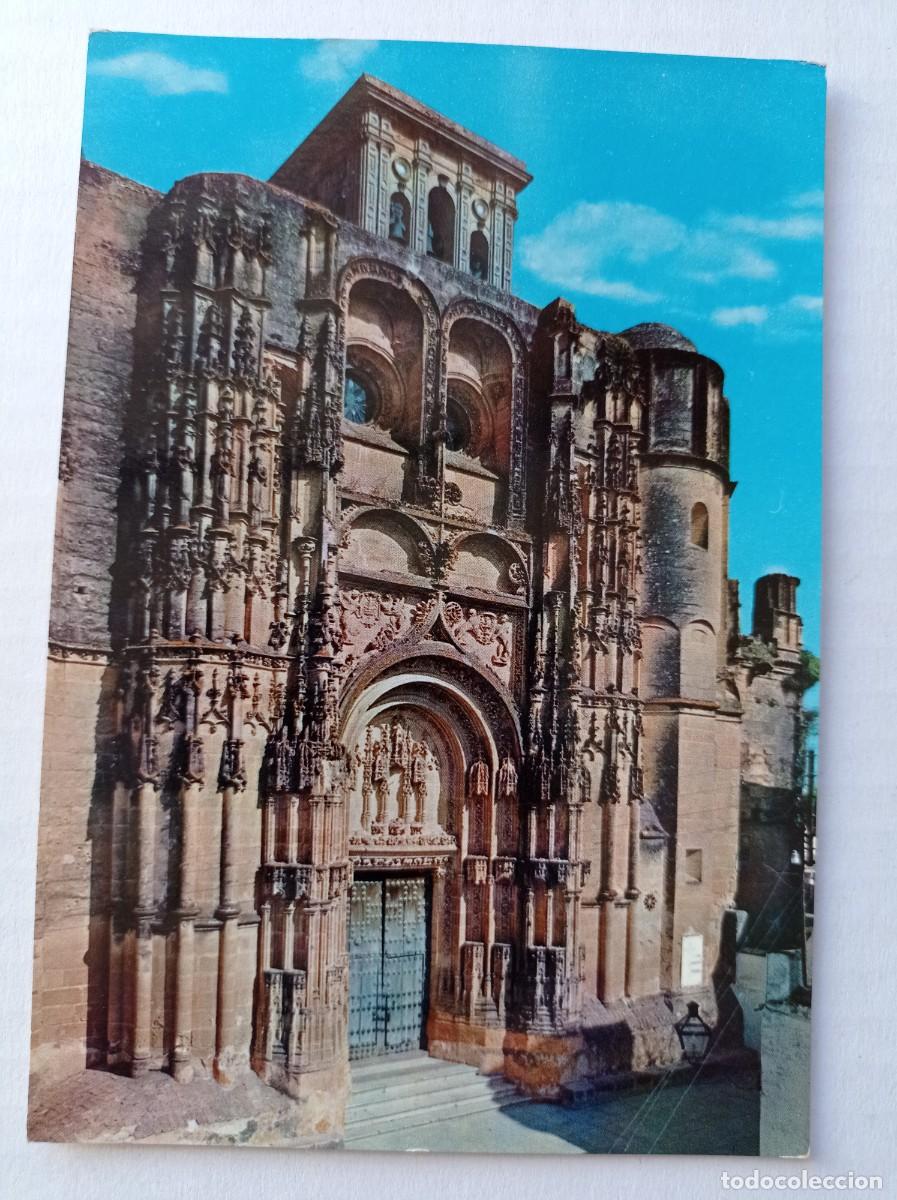 Postales: TARJETA POSTAL № 9401 ARCOS DE LA FRONTERA FACHADA PRINCIPAL DE LA IGLESIA DE SANTA MARIA