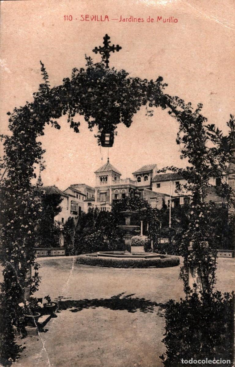Postales: sevilla jardines de murillo sin circular - Foto 1