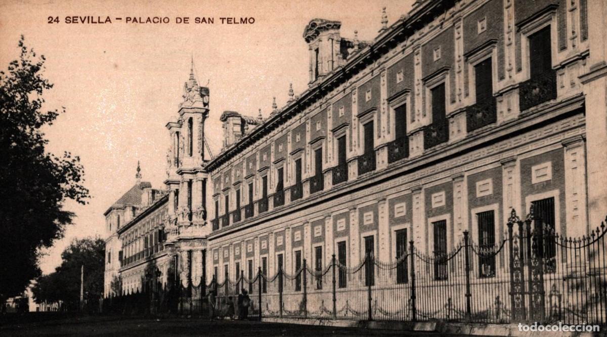 Postales: sevilla palacio de san telmo sin circular - Foto 1