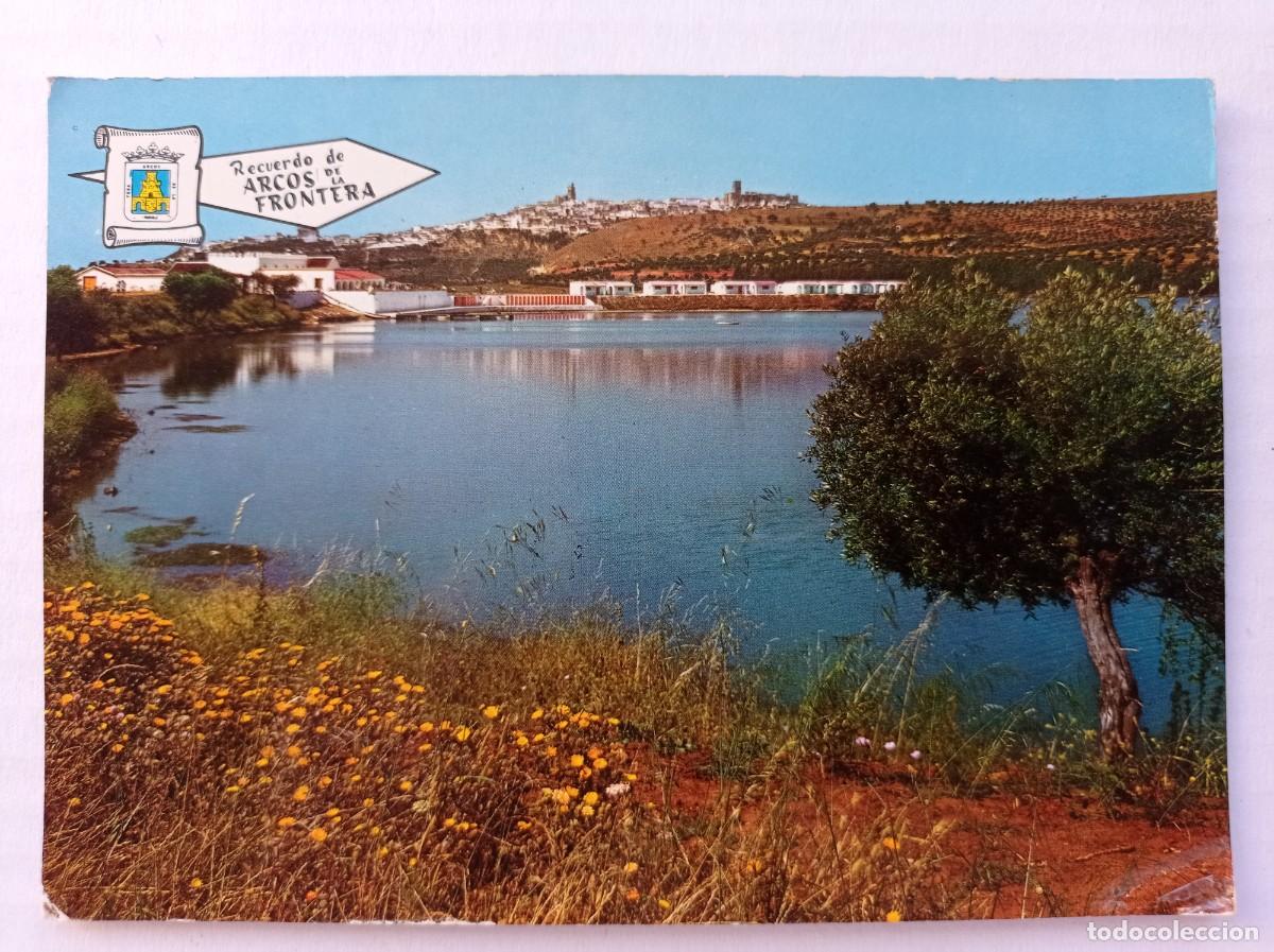 Postales: TARJETA POSTAL ARCOS DE LA FRONTERA MESON DE LA MOLINERA Y VISTA PARCIAL 5113 ED.PERGAMINO