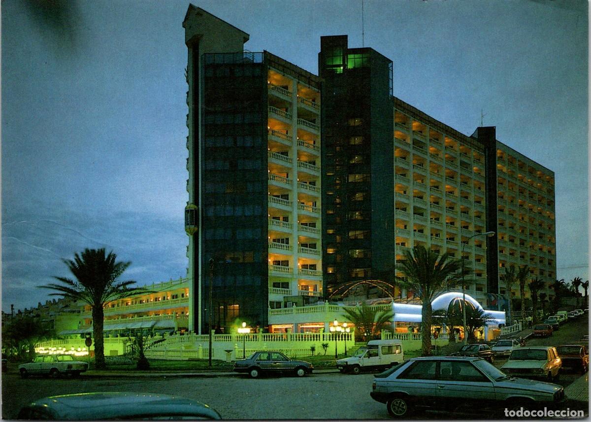 Postales: Aguadulce (Almer&iacute;a) - Hotel Porto Magno. Atardecer - Ed. Arribas n&ordm; 31 - 150x106mm - SEAT 1430