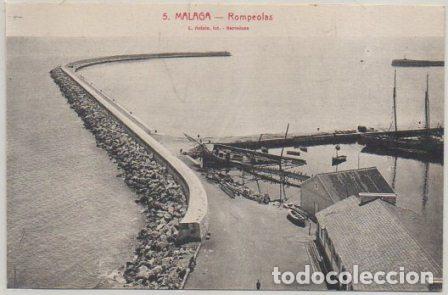 Postales: POSTAL DE MALAGA. ROMPEOLAS P-ANMA-1139