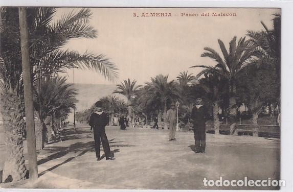 Postcards: 3 Almer&iacute;a Paseo del Malec&oacute;n. Jos&eacute; Orihuela Calvo. Sin circular