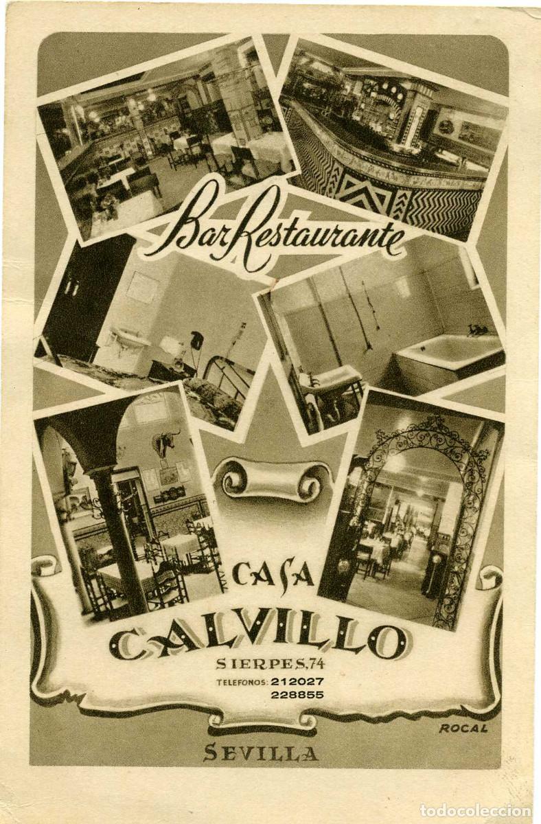 Postales: SEVILLA - CASA CALVILLO - Foto 1