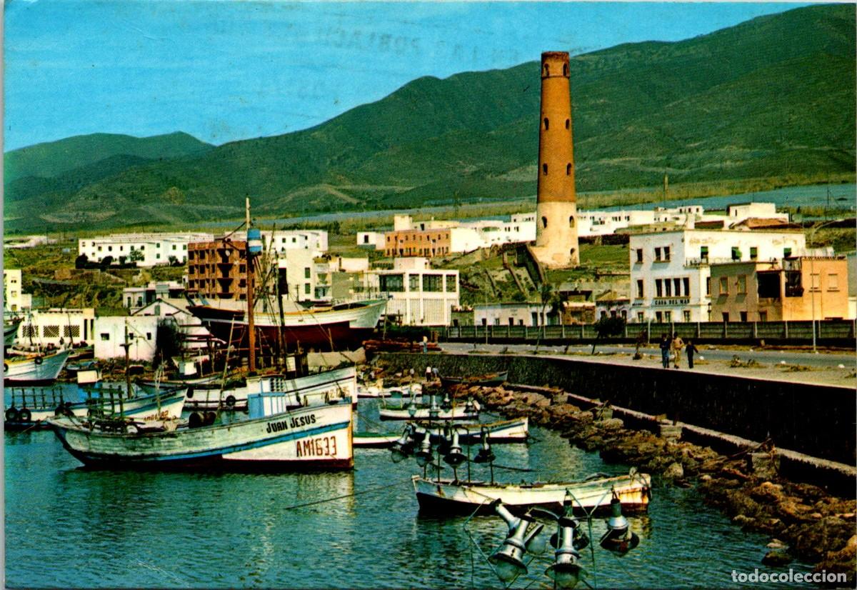 Postais: Adra (Almer&iacute;a) - Vista parcial del Puerto - Ed. Ortama Serie 92 n&ordm; 105 - 150x104mm