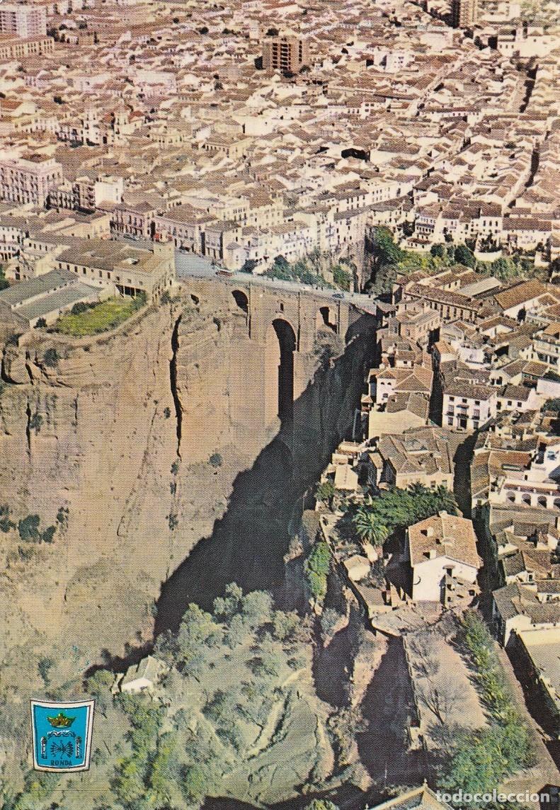 Cartoline: N&ordm; 6 Ronda (Costa del Sol) - Vista parcial ciudad, el Tajo y puente