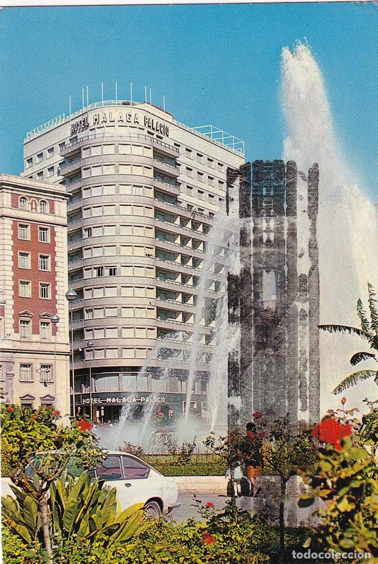Postales: N&ordm; 569 M&aacute;laga (Costa del Sol) - Hotel M&aacute;laga Palacio &middot; Vista general / Circulada