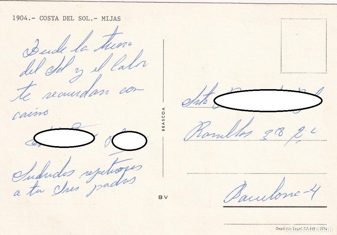 Postales: 1904 Costa del Sol - Mijas - Foto 2