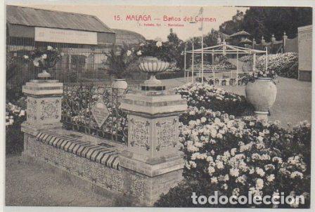 Postales: POSTAL DE MALAGA. BA&Ntilde;OS DEL CARMEN P-ANMA-1141