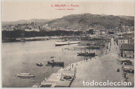 Postales: POSTAL DE MALAGA. EL PUERTO P-ANMA-1146